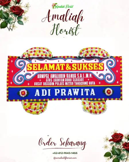 Papan Bunga Ucapan Selamat Sumberpakem